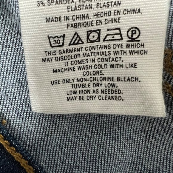 Anthropologie Pilcro and the Letterpress High Rise Denim Legging Jeans size 26 - Picture 14 of 15